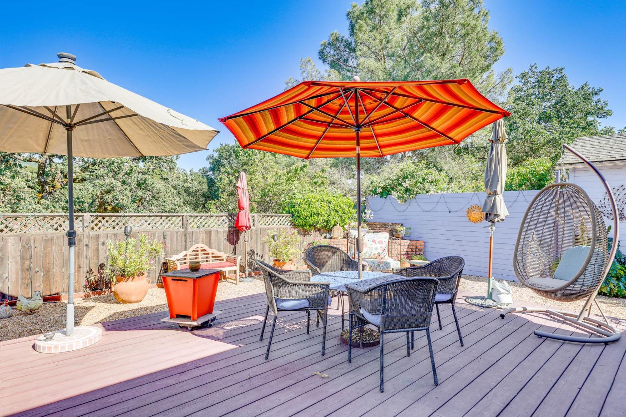 Romantic Casita With Garden And Deck 2 Miles To Plaza! Sonoma Eksteriør billede