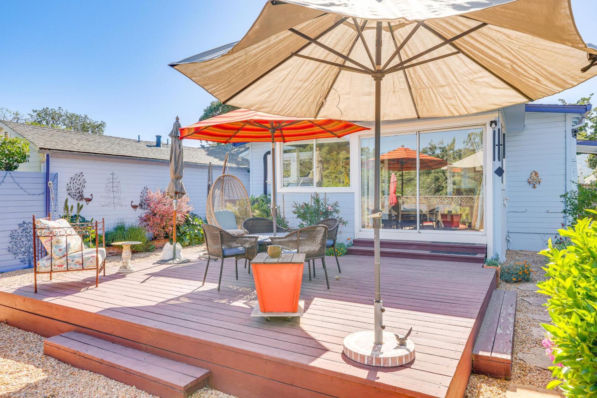Romantic Casita With Garden And Deck 2 Miles To Plaza! Sonoma Eksteriør billede