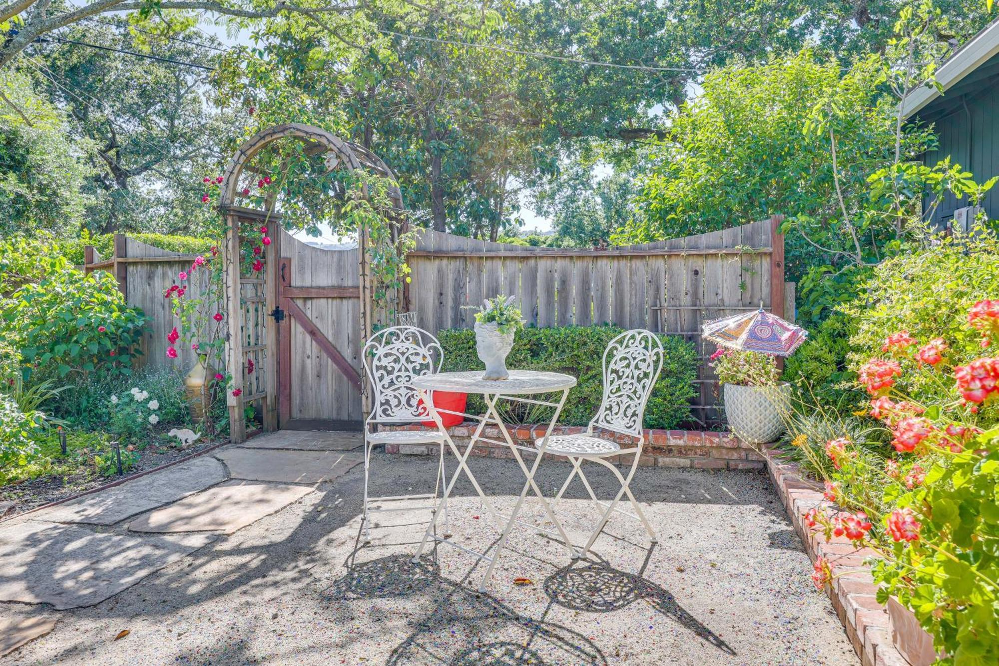 Romantic Casita With Garden And Deck 2 Miles To Plaza! Sonoma Eksteriør billede