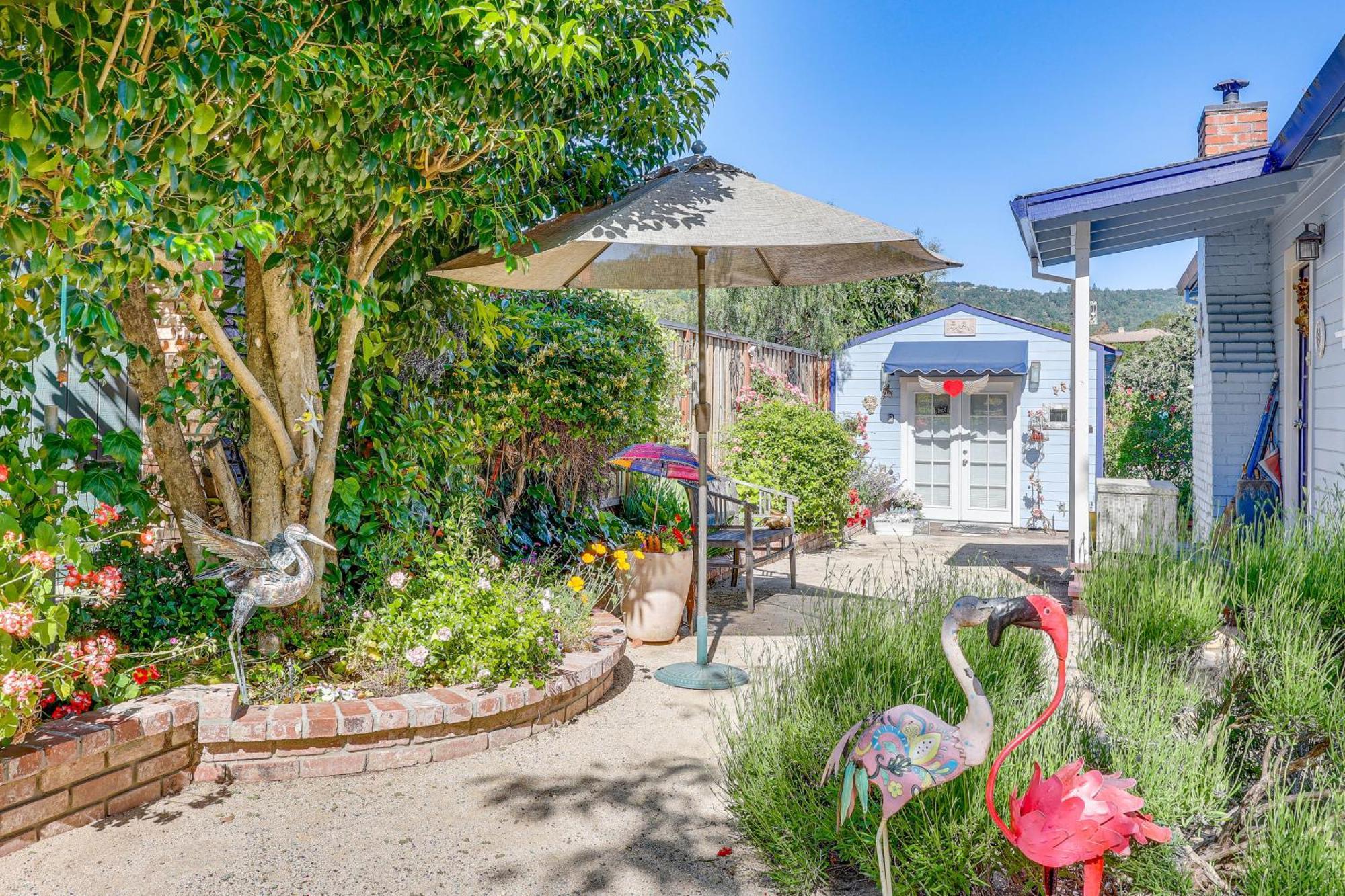 Romantic Casita With Garden And Deck 2 Miles To Plaza! Sonoma Eksteriør billede